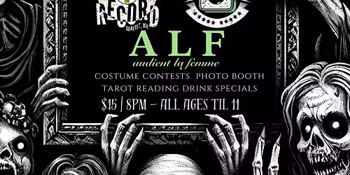 Zombie Ball Skalloween - Skablins, Checkered Record, Good On Toast, Audient la Femme (ALF)