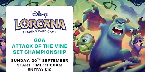 GGA Lorcana Attack of the Vine Set Champs