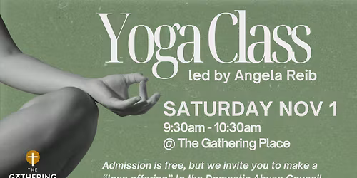 \ud83e\uddd8\u200d\u2640\ufe0f Faith + Flow: A Gentle Yoga Practice