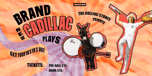 BRAND NEW CADILLAC PLAYS GET YOUR YA'S YA'S OUT | MUSICON, DEN HAAG