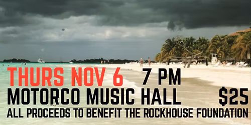 Storm Relief for Jamaica w\/ SUPERCHUNK \/ THE MOUNTAIN GOATS (SOLO) \/ DUB ADDIS \/ ROSALI at Motorco