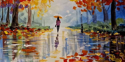 CLITHEROE Paint Night - Golden Autumn Promenade