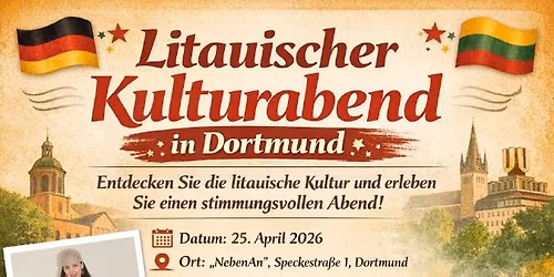 Lietuvi\u0173 Kult\u016brinis Vakaras Dortmunde