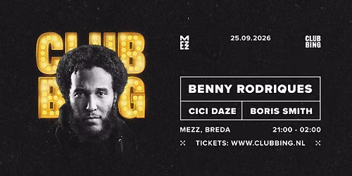 CLUBBING: Benny Rodrigues in MEZZ