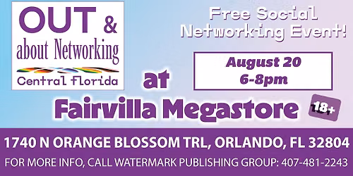 Out and About Networking at PRIDE NIGHT at Fairvilla: Pride Pep Rally