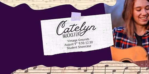Catelyn Huckstep Presents Student Showcase at Vintage Grounds Coffeehouse