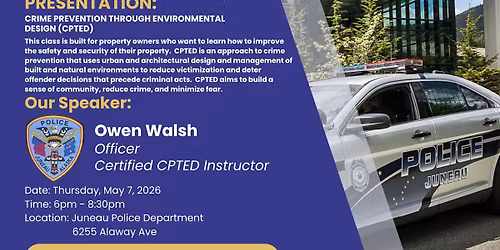 Crime Prevention Through Environmental Design Training Class
