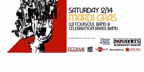 Mardi Gras Dance Party w\/ Folksoul Band & Celebration Brass Band