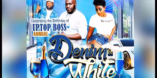 Denim and white