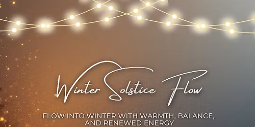 Winter Solstice Candlelight Flow