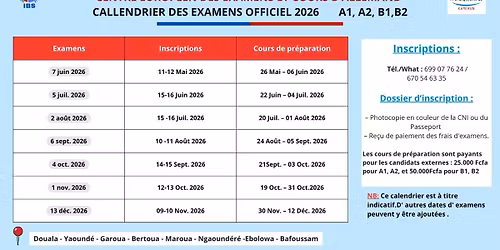 \ud83d\udce2 CALENDRIER OFFICIEL DES EXAMENS \u00d6SD 2026 DISPONIBLE \ud83c\udde9\ud83c\uddea