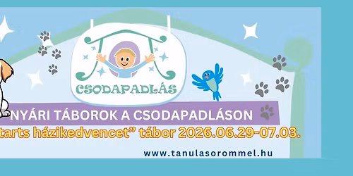 \u201c\u00cdGY TARTS H\u00c1ZIKEDVENCET\u201d T\u00c1BOR