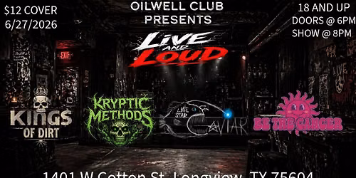 LIVE AND LOUD AT OILWELL CLUB
