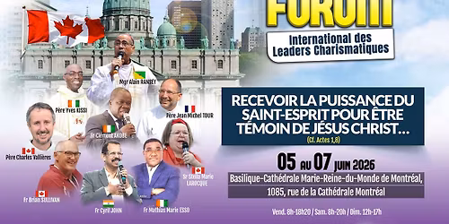 FORUM INTERNATIONAL DES LEADERS CHARISMATIQUES \ud83c\udde8\ud83c\udde6