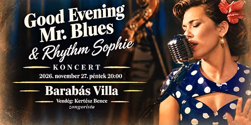 Good Evening Mr. Blues & Rhythm Sophie koncert