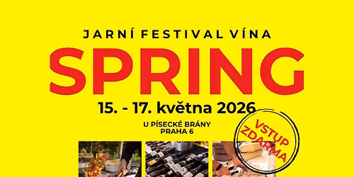 Festival v\u00edna SPRING 2026 - VSTUP ZDARMA