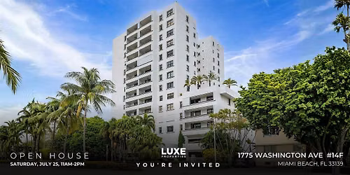Open House\u20141775 Washington Avenue #14F
