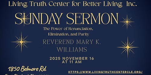 The Power of Renunciation, Elimination, and Purity