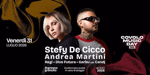 COVOLO MUSIC DAY | VEN 31 LUG 2026