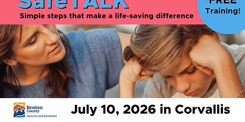 SafeTALK Training in Corvallis
