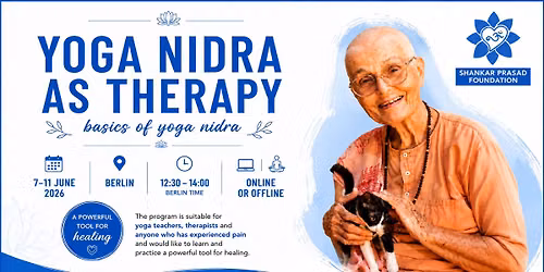 Yoga Nidra as therapy @Berlin | June 7-11 (5 days)