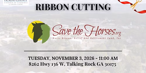 Ribbon Cutting: Save The Horses