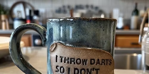 Mug Class, add a medallion or not April 29 Back Mountain Makery