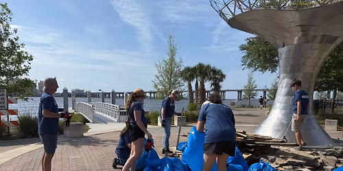 Park & King Business District Cleanup