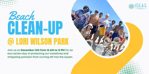 Beach Clean-up At Lori Wilson Park