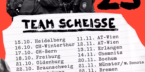 Team Scheisse - Chemnitz