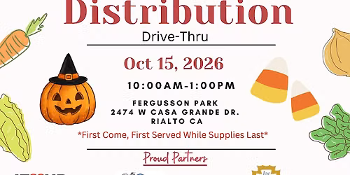 NSG Impact Community Food Distribution (October)