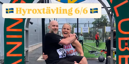 \ud83c\uddf8\ud83c\uddeaNATIONALDAGSHYROX\ud83c\uddf8\ud83c\uddea i samarbete med \u00c5lems Sparbank