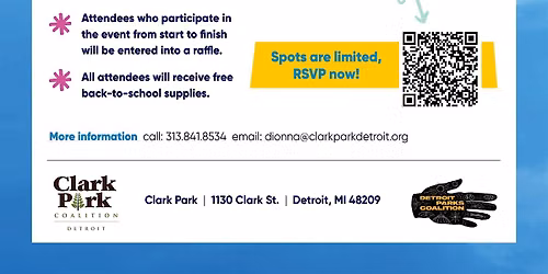 Clark Park Wellness Day - PLEASE RSVP VIA LINK BELOW