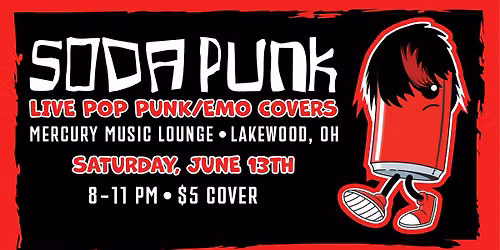 Soda Punk! LIVE at Mercury Music Lounge in Lakewood, OH