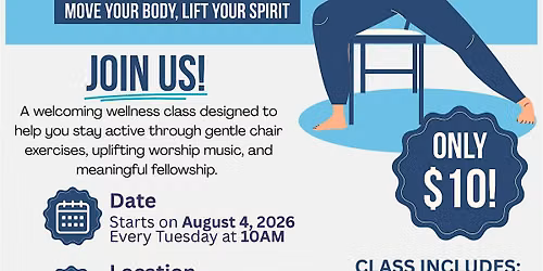 Praise Chair Workout - Move Your Body, Lift Your Spirit