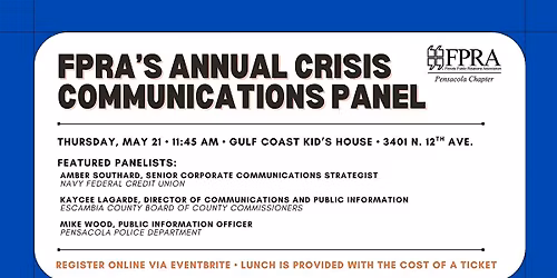 May Lunch & Learn: Crisis Communications Panel