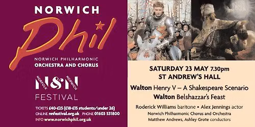 Henry V and Belshazzar's Feast 