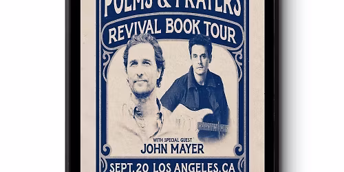 Matthew McConaughey: Poems and Prayers - Revival Book Tour