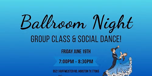 Friday Night Latin Group Class & Social Dance for Students & Guests!