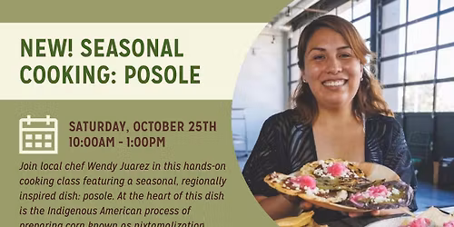 NEW! 2025 Seasonal Cooking: Posole