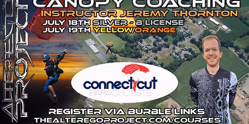 Connecticut Parachutists - Canopy Coaching