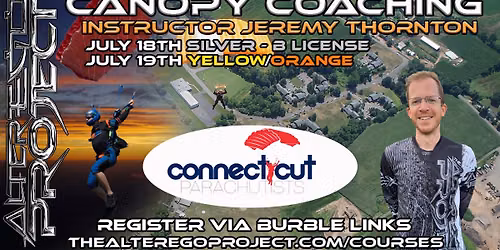Connecticut Parachutists - Canopy Coaching