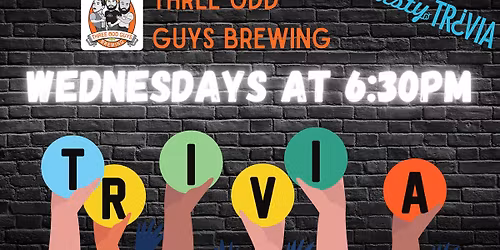 General Knowledge Trivia at Three Odd Guys Brewing Longwood! 