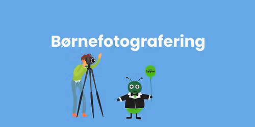 Gratis b\u00f8rnefotografering i B\u00f8rneloppen Vanl\u00f8se