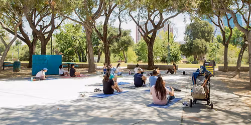 Bootcamp and Sunset Yoga in the River Park