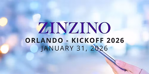 Zinzino Orlando Kick-Off 2026 \u2013 Secure Your Spot!