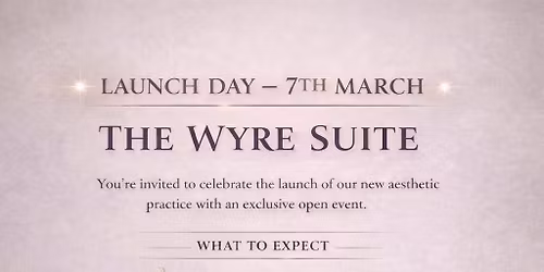 The Wyre Suite Launch