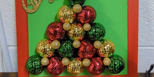 Kids Holiday Ornament Board and Party