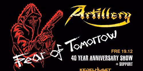 Artillery + Krapyl + Bonejammer\/ Kedelhuset, Silkeborg