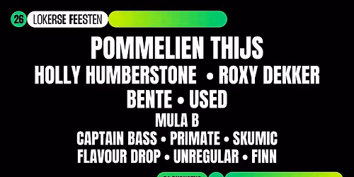 POMMELIEN THIJS, ROXY DEKKER \u27a0 Lokerse Feesten '26